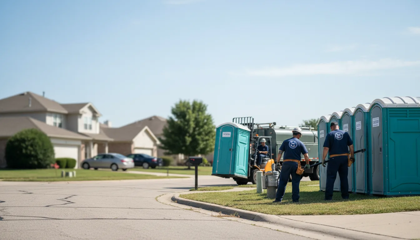 Porta Potty Rental in Mckinney, TX near me
